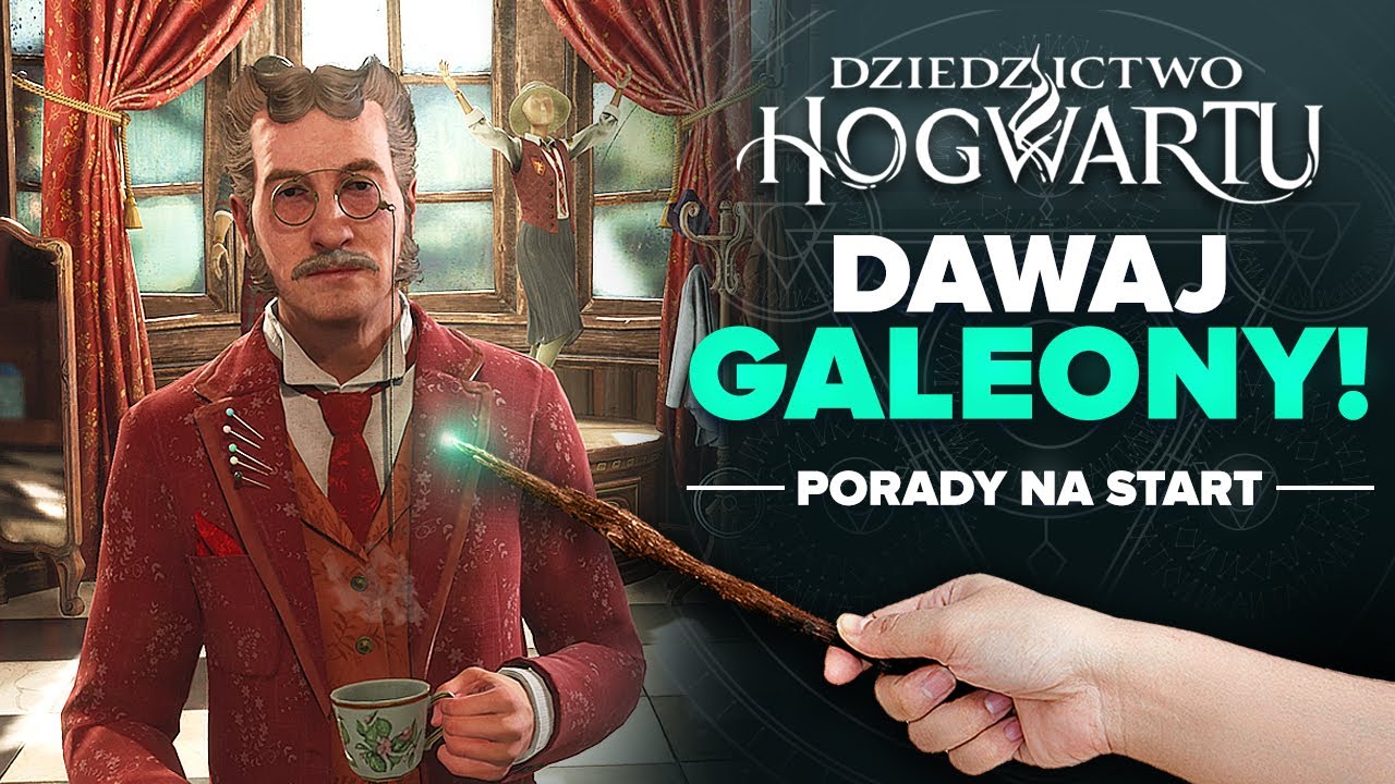 Hogwart Legacy PORADNIK OD PODSTAW! PL