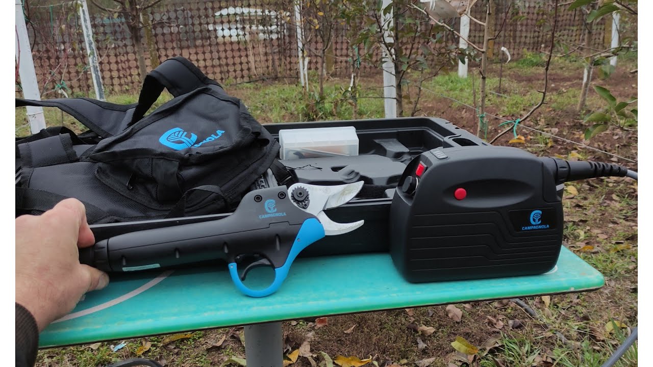Foarfeca electrica cu acumulator Campagnola Easy S , autonomie de 8 h funcționare🍏🍎🍐