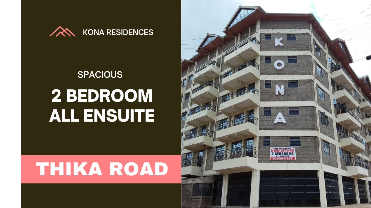 SPACIOUS 2 BEDROOM APARTMENT IN CARWASH ALONG THIKA ROAD