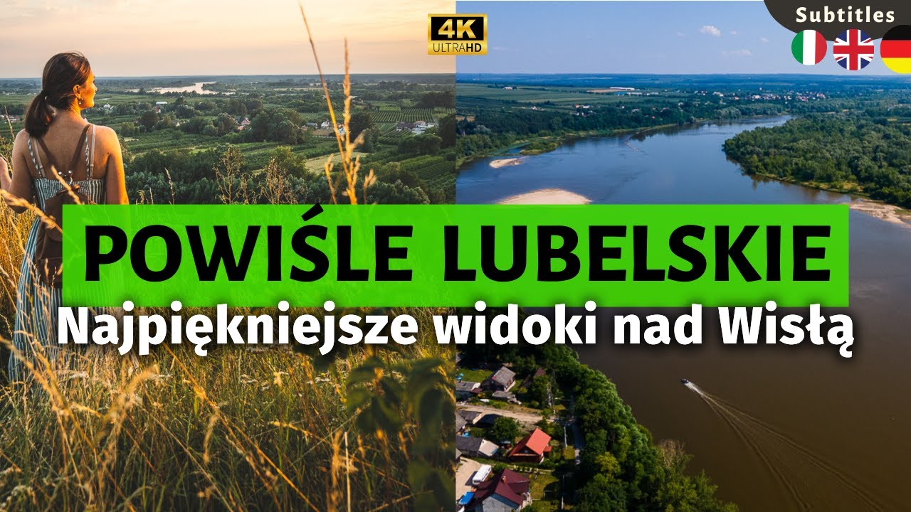 Powiśle LUBELSKIE i Małopolski Przełom Wisły. Czy to tam są najpiękniejsze widoki?