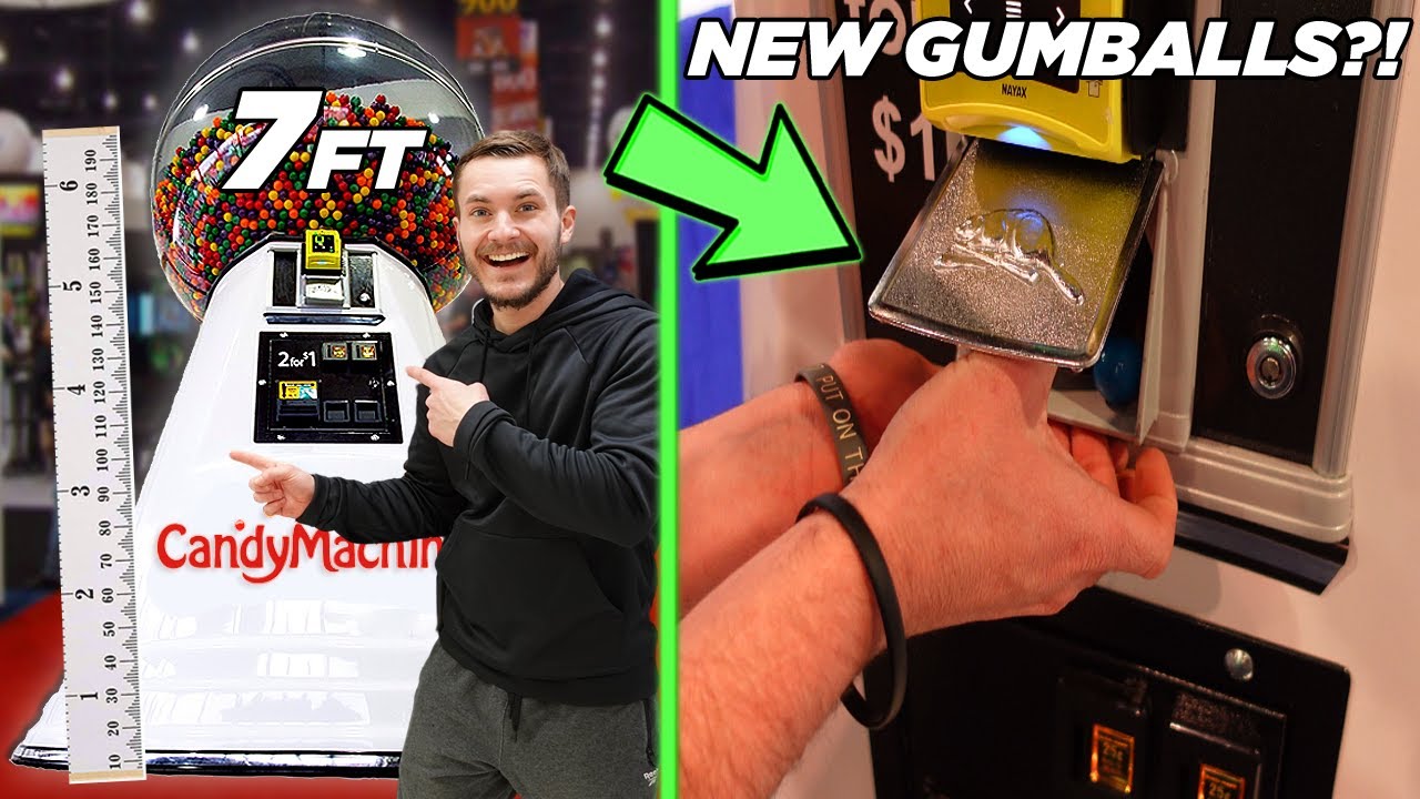 We Bought ANOTHER GIANT Gumball Machine In Las Vegas!