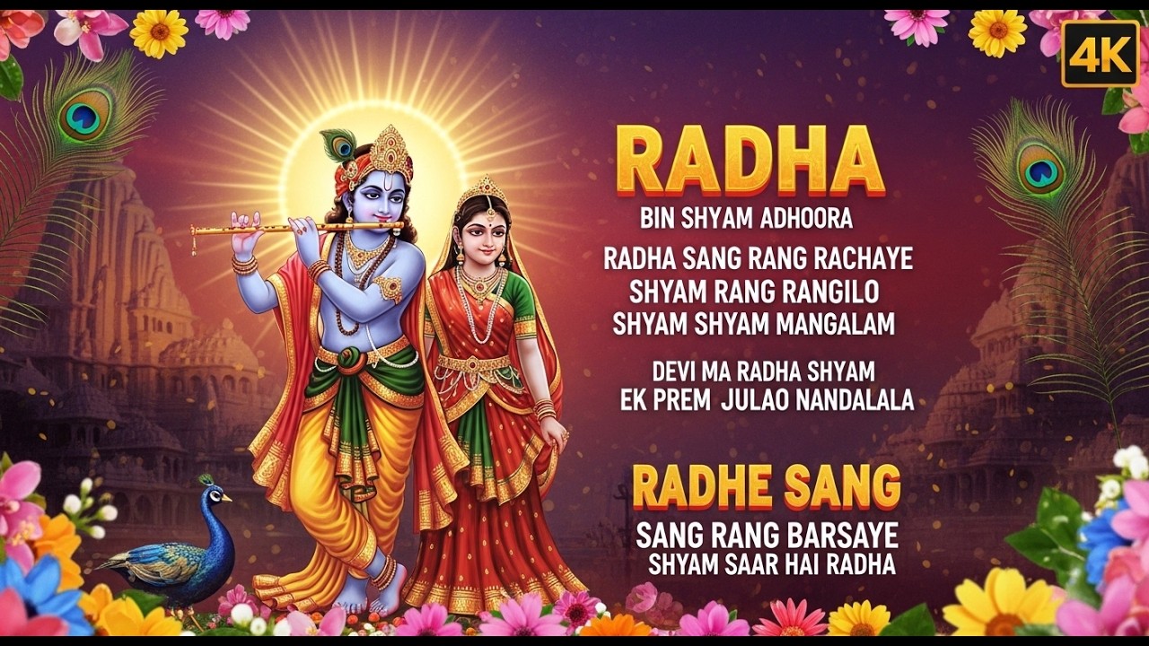 Radha Krishna Bhajan 2026 | Radha Bin Shyam Adhoora | Radha Shyam Prem Songs | Krishna Bhakti Songs