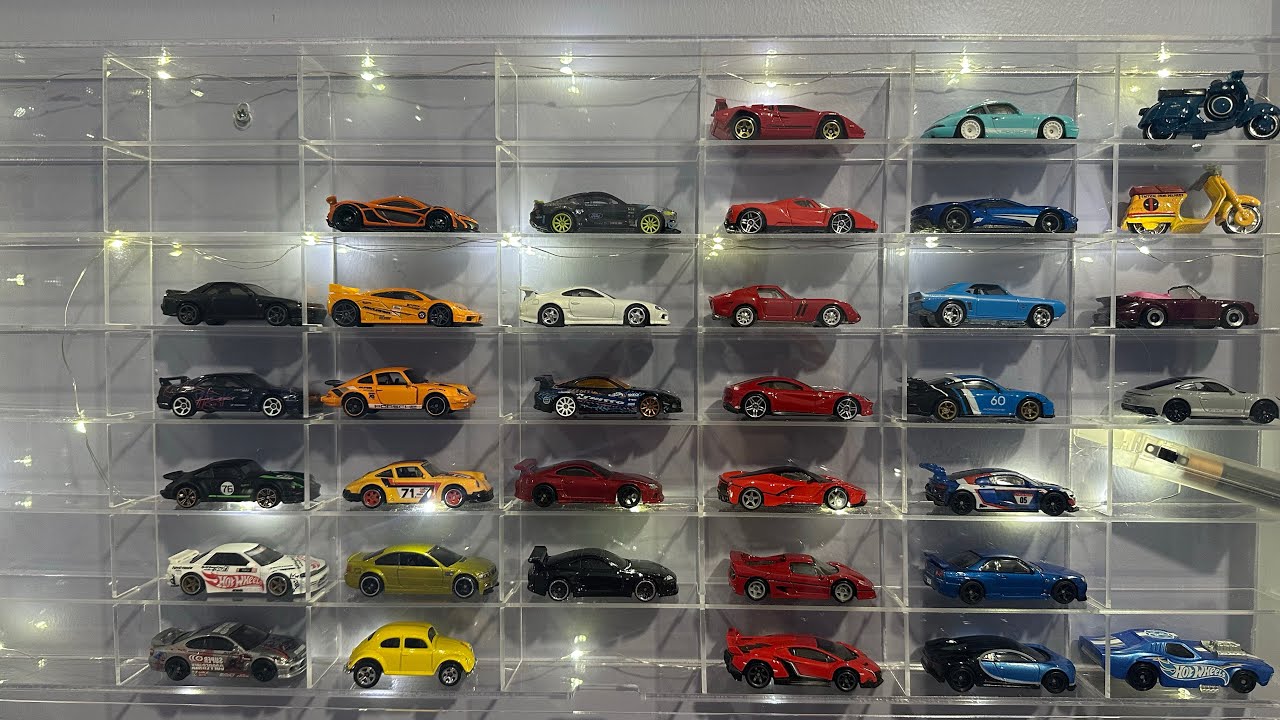HOT WHEELS İÇİN PLEKSİ RAF ALDIM