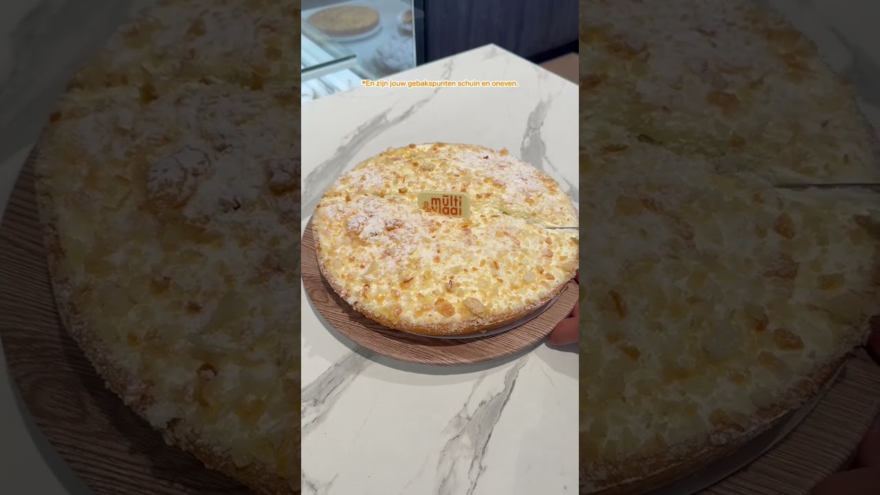 Hoe snijd je een vlaai?