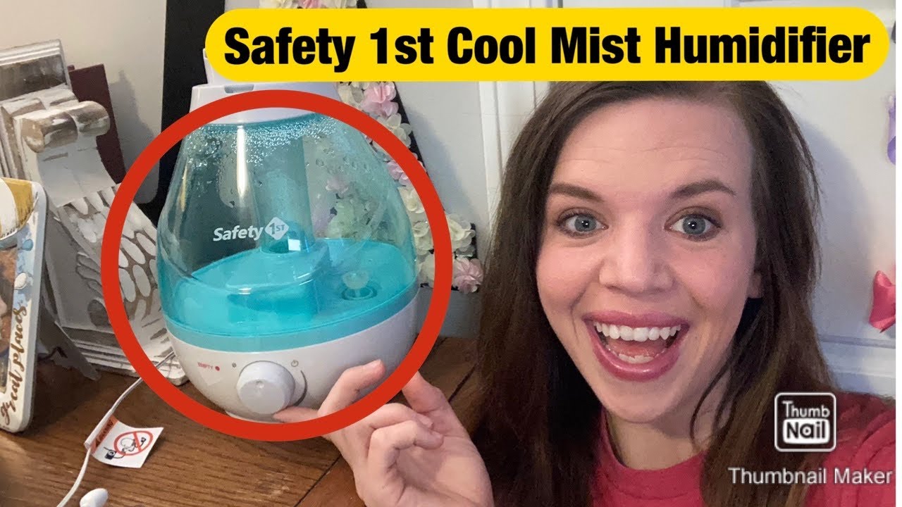Safety 1st 360 Degree Cool Mist Ultrasonic Humidifier