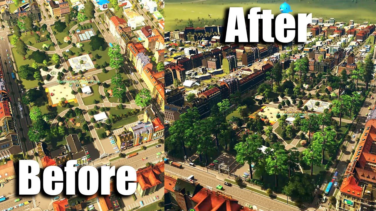 Little details make your park come to life! - Cities Skylines Park Life DLC