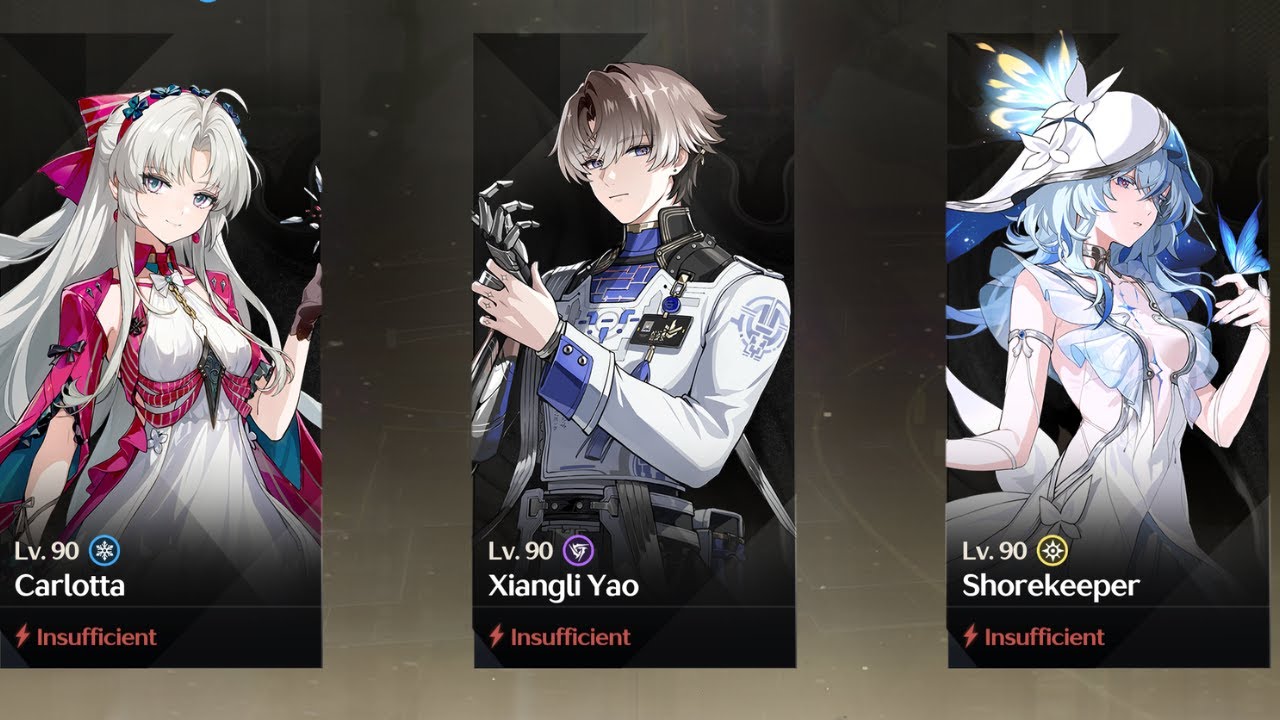 S0R1 Carlotta + Xiangli yao Quickswap | Wuthering wave 2.0