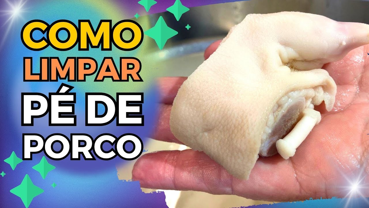 🐖COMO LIMPAR PÉ de PORCO - SEGREDO da TRADIÇÃO: APRENDA COMO LIMPAR PÉS de PORCO -Receitas da Vovó