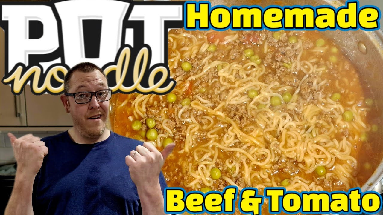 I Made My Very Own Beef & Tomato Pot Noodle | Copycat Recipe