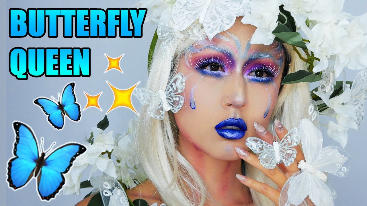 BUTTERFLY QUEEN VLINDER MAKE UP TUTORIAL - Sheling