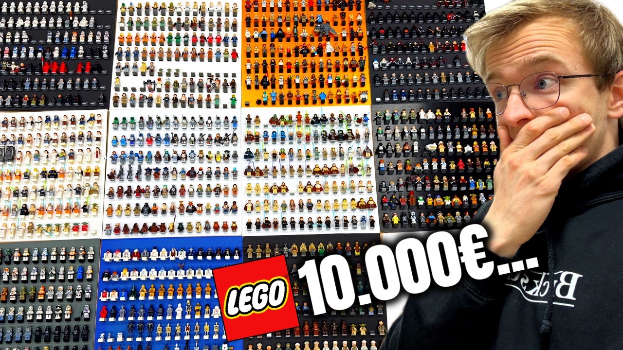 Mein gr&ouml;&szlig;ter Kauf jemals: XXL LEGO Star Wars Minifiguren Sammlung gekauft...