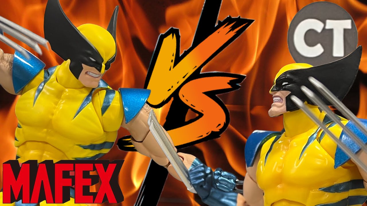 COMPARISON: Mafex VS CT Toys Wolverine