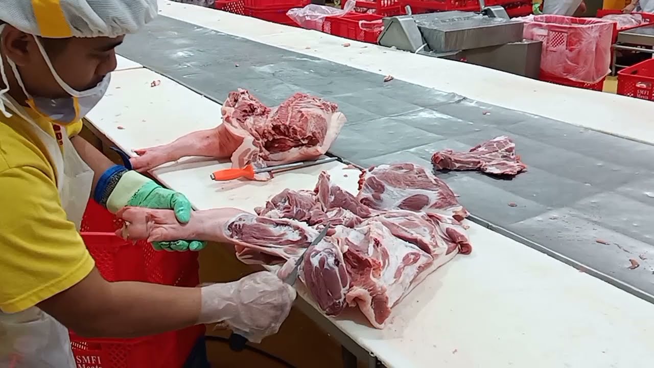 19 YRS OLD BUTCHER (3 PARTS DEBONE MY VIDEOS COMPILATION)  🔪👽