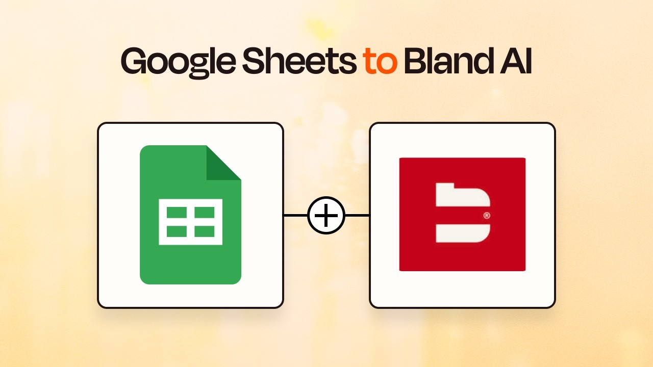 Автоматическое совершение телефонных звонков — от Google Sheets до Bland AI
