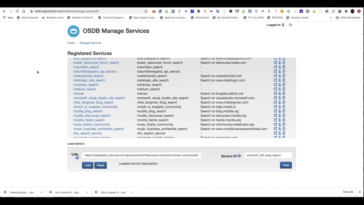 OpenLink Structured Data Bot Discovering Actions and Generating Consoles