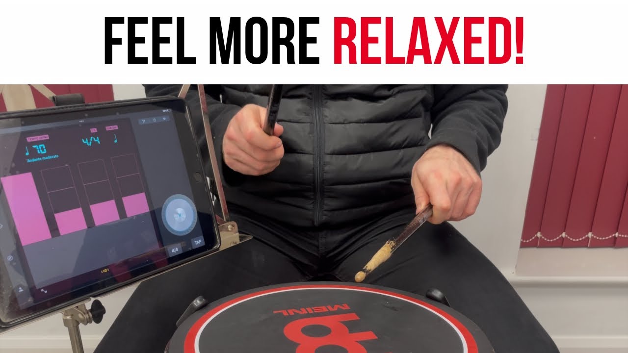 Beginner Practice Pad Routine (Play in Time & Feel More Relaxed)