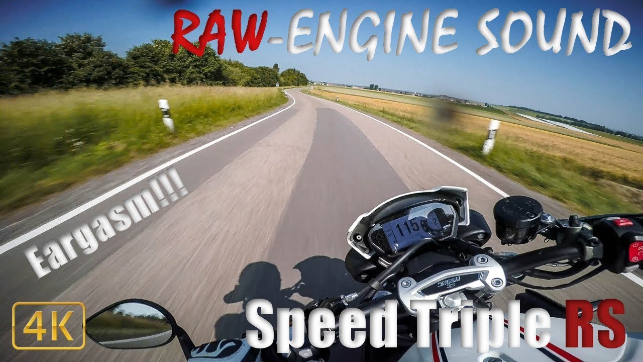 EARGASM!!! | Triumph Speed Triple RS | RAW-Engine Sound