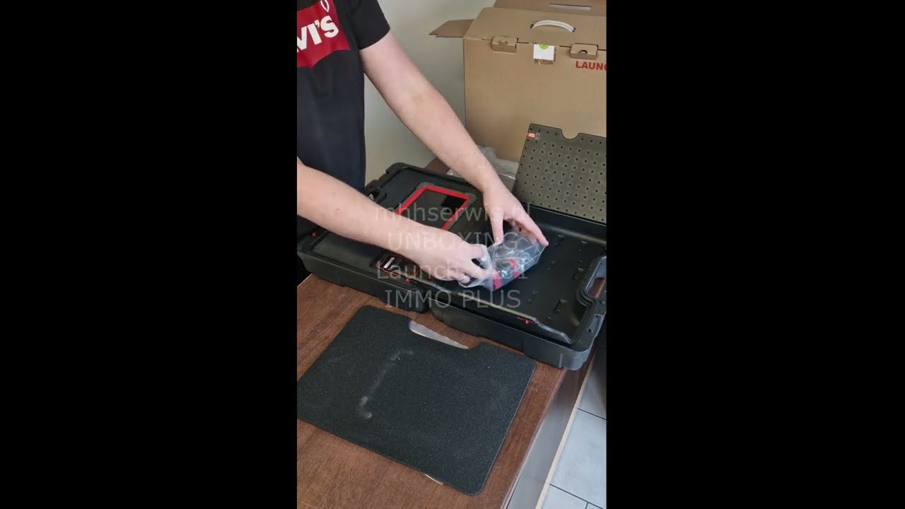 LAUNCH X431 IMMO PLUS UNBOXING || mhhserwis.pl