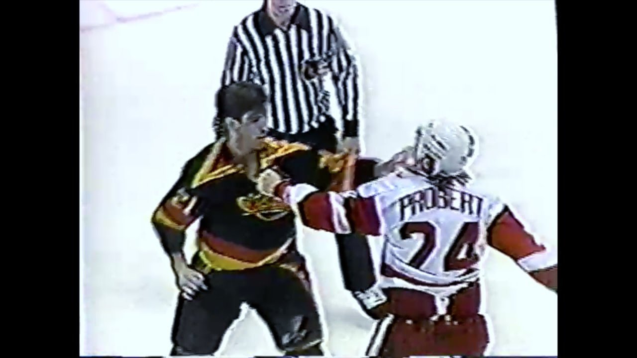 Craig Coxe Vs. Bob Probert Nov. 19th, 1987