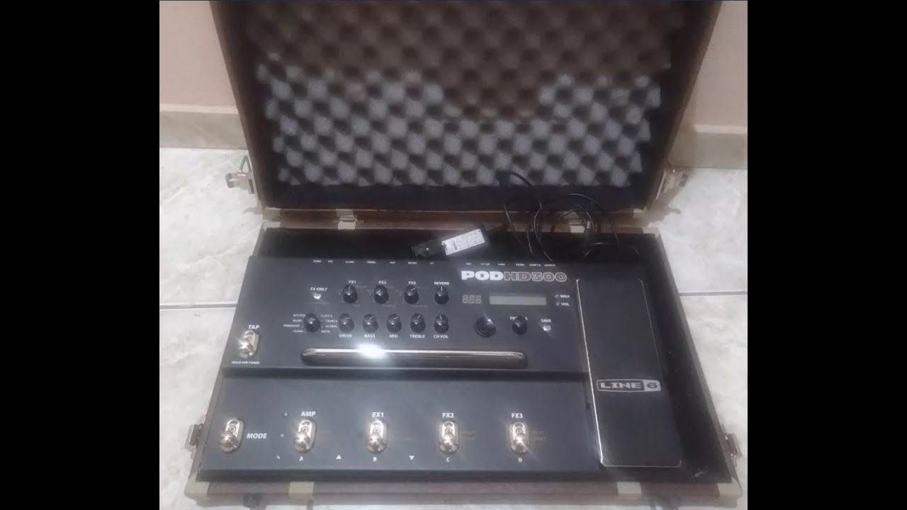 Configurações Básicas - LINE 6 POD HD 300 - Parte 2