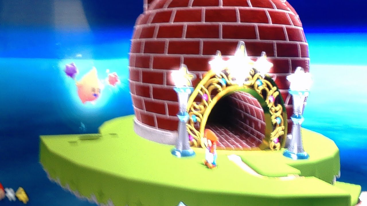 Super Mario Galaxy - unlocking bedroom & passing the swim test part 6