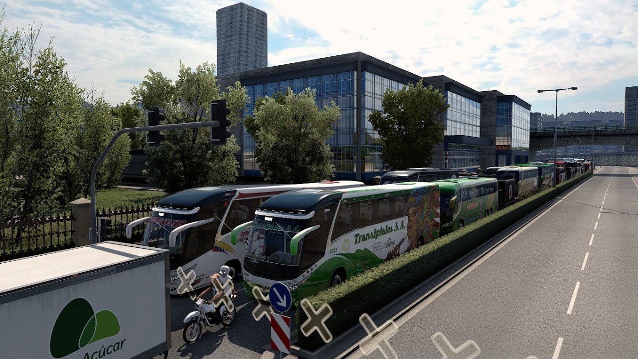 ✨⭐️Saludos GamePlay Jugando⭐️✨American Truck Simulator V1.58 🔥 Full Trafico De Buses 🔥 😍👉🇨🇴👈?