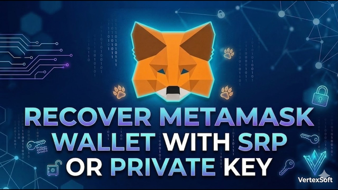Lost Access to MetaMask? How to Restore Your Wallet (SRP & Private Key Guide)