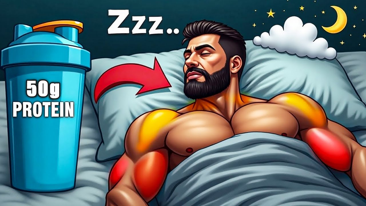 Protein Before Bed &ndash; DOES it Build Muscle Faster? (New Study!)