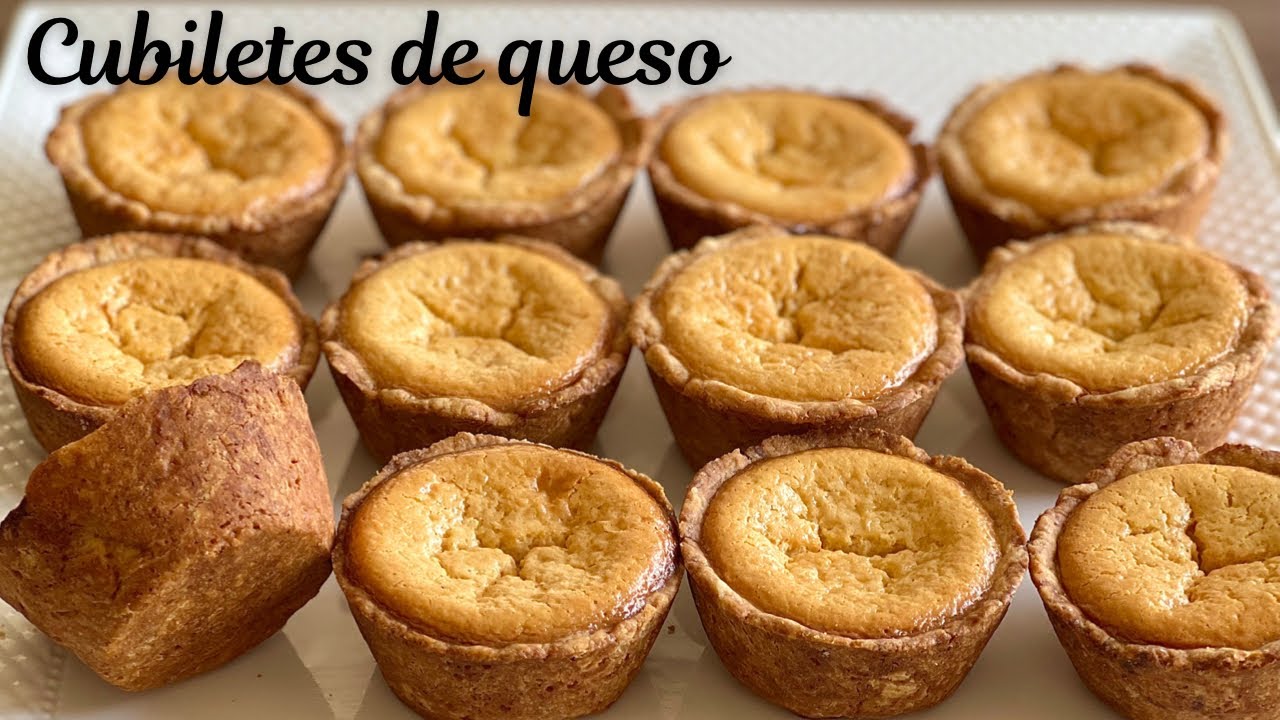 CUBILETES DE QUESO | RECETA FÁCIL Y RÁPIDA | POSTRES CON IXCHEL