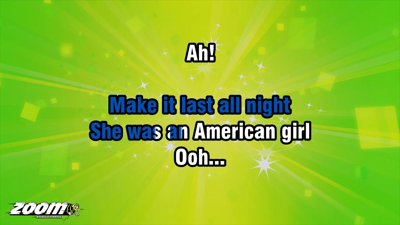 Tom Petty And The Heartbreakers - American Girl - Karaoke Version from Zoom Karaoke