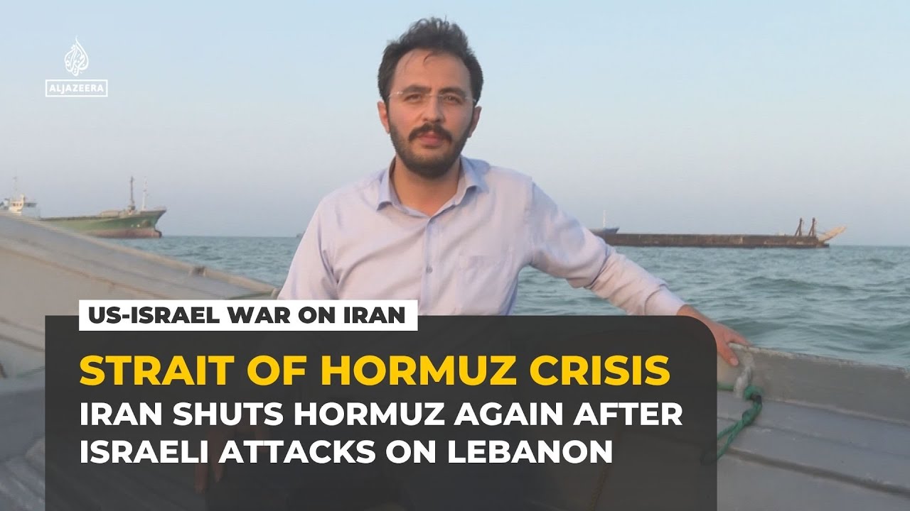 Iran warns closure of Hormuz is &lsquo;just a first step&rsquo; if Israeli attacks continue