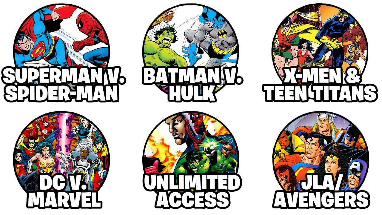 Every Major Marvel-DC Crossover Event Explained in 13 Minutes