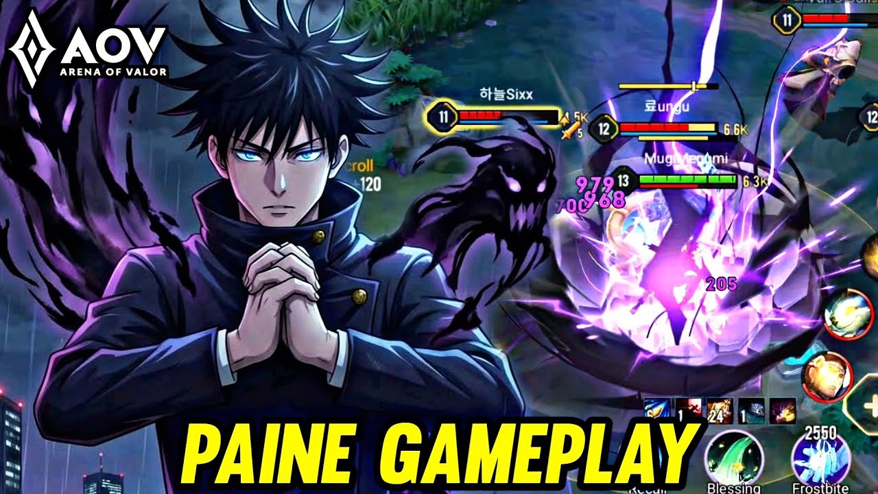 AOV : PAINE/MEGUMI GAMEPLAY | IN JUNGLE - ARENA OF VALOR LIENQUANMOBILE ROV