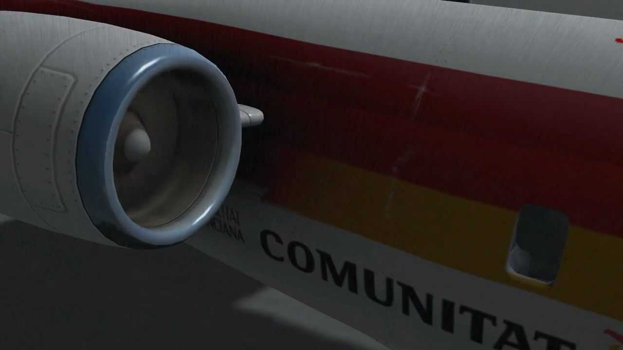 MiSO X-Plane CRJ200 Take off on a rainy day from Gimpo(RKSS) PART 2, Korea HD