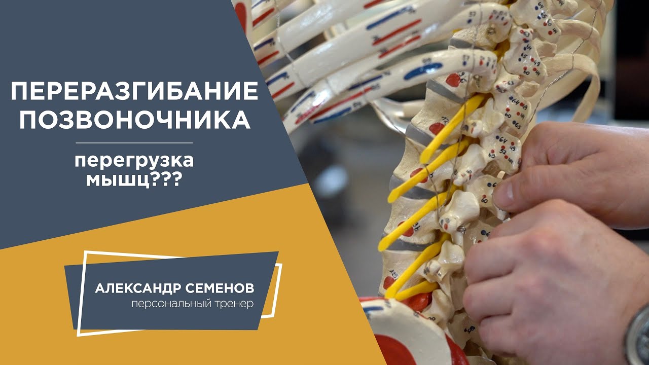 Переразгибание позвоночника. Перегрузка мышц?