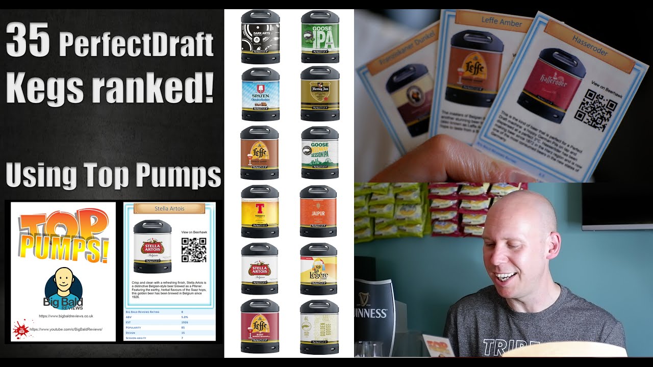 35 PerfectDraft Kegs ranked using TopPumps cards. What makes no.1 out of these PerfectDraft Kegs?