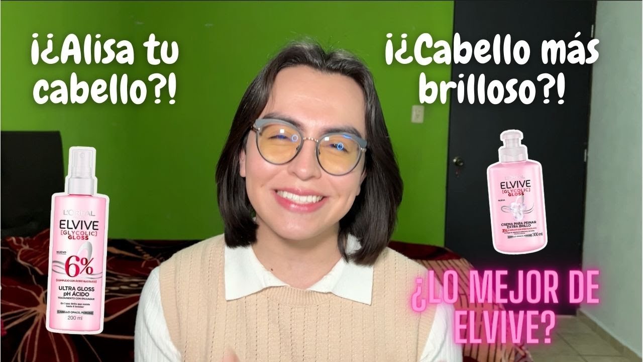 OLVIDATE DEL CABELLO OPACO CON ESTO! | Elvive Glycolic Gloss