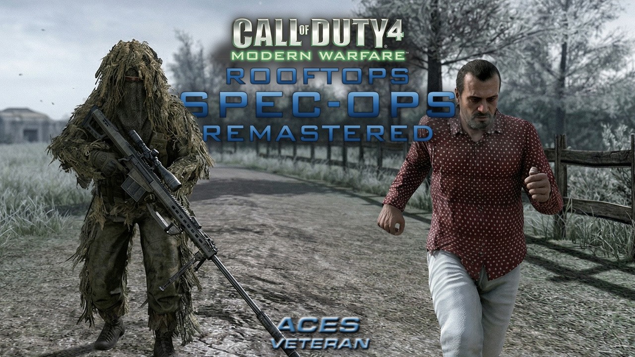 Call of Duty 4 Spec Ops Remastered:  Aces Veteran