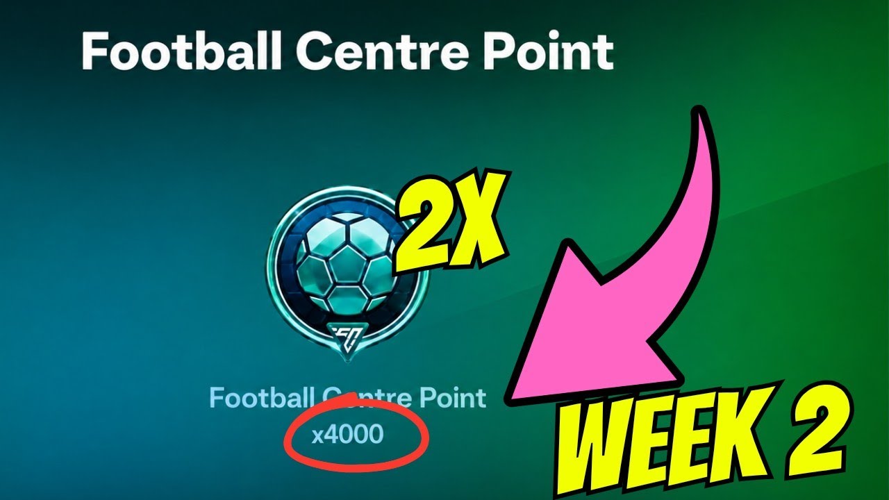 How To Double Football Center Points in Week 2 | FC Mobile