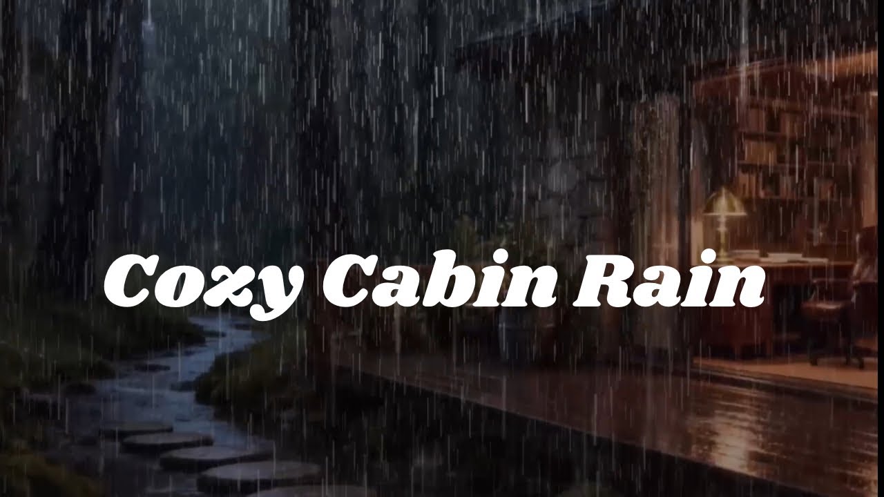Relaxing Rain for Study & Sleep – No Thunder @CozyStormRetreat 