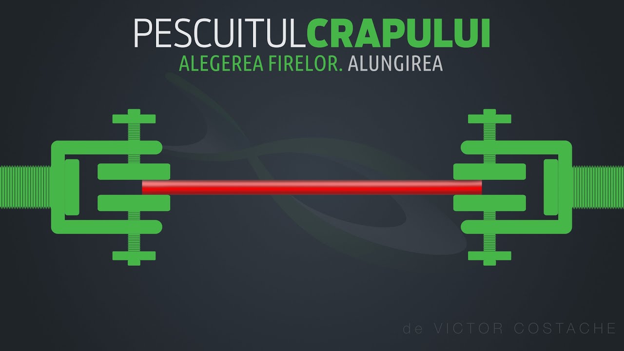 Pescuitul crapului | Alegerea firelor. Alungirea