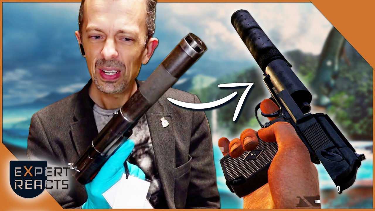 Firearms Expert Reacts to Far Cry 3 & Blood Dragon Guns | EXP