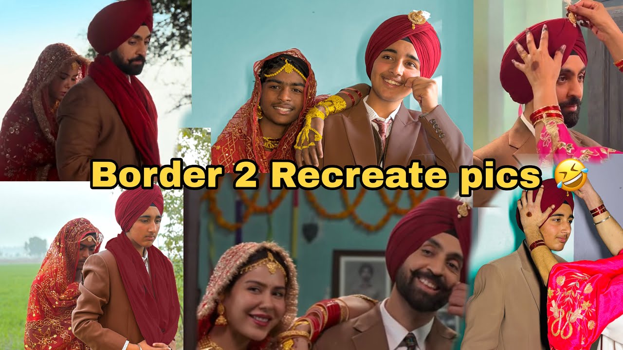 Diljit Dosanjh Border 2 Look RECREATED 🔥 | Cinematic Vlog