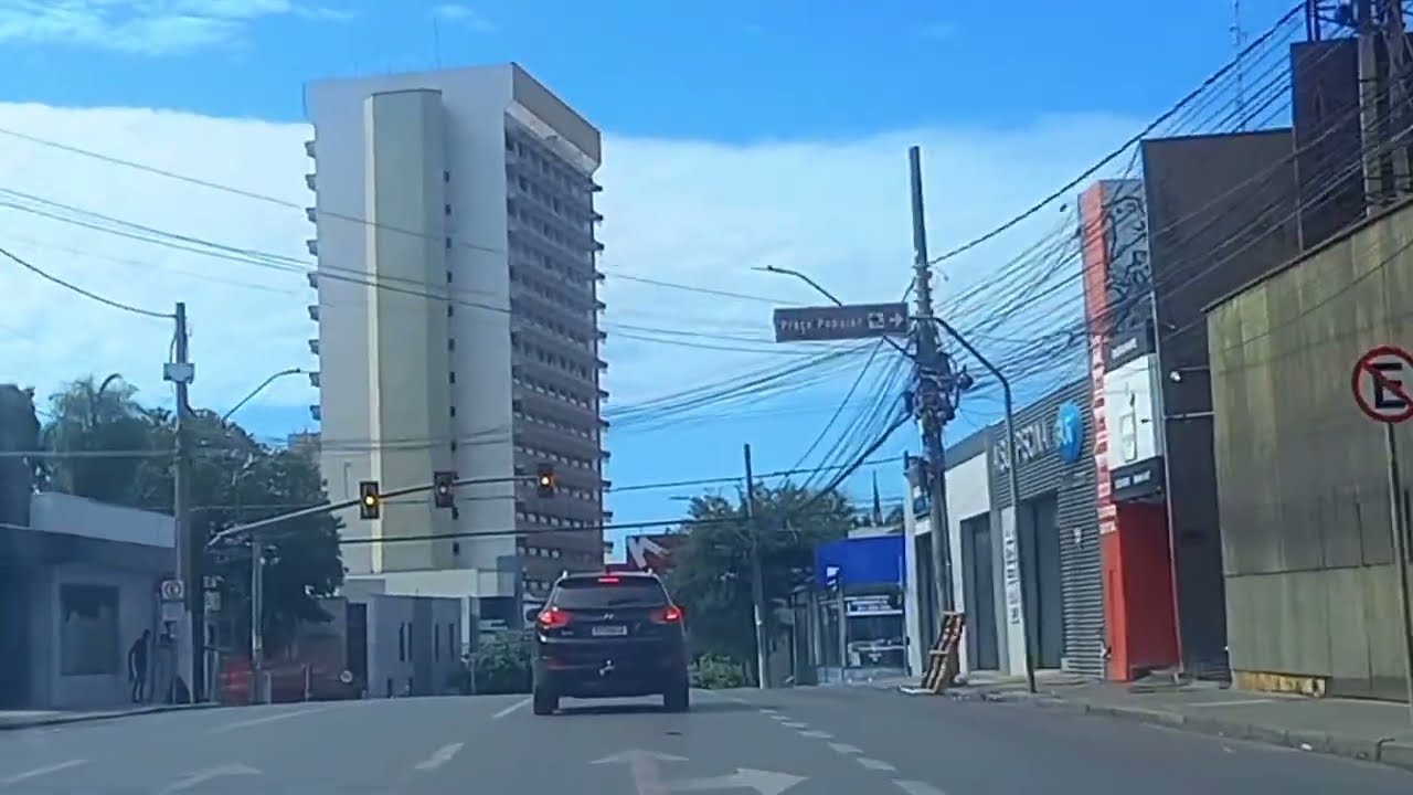 CUIABÁ UM GIRO PELA RUAS DA CIDADE VÍDEO RELAXANTE/
