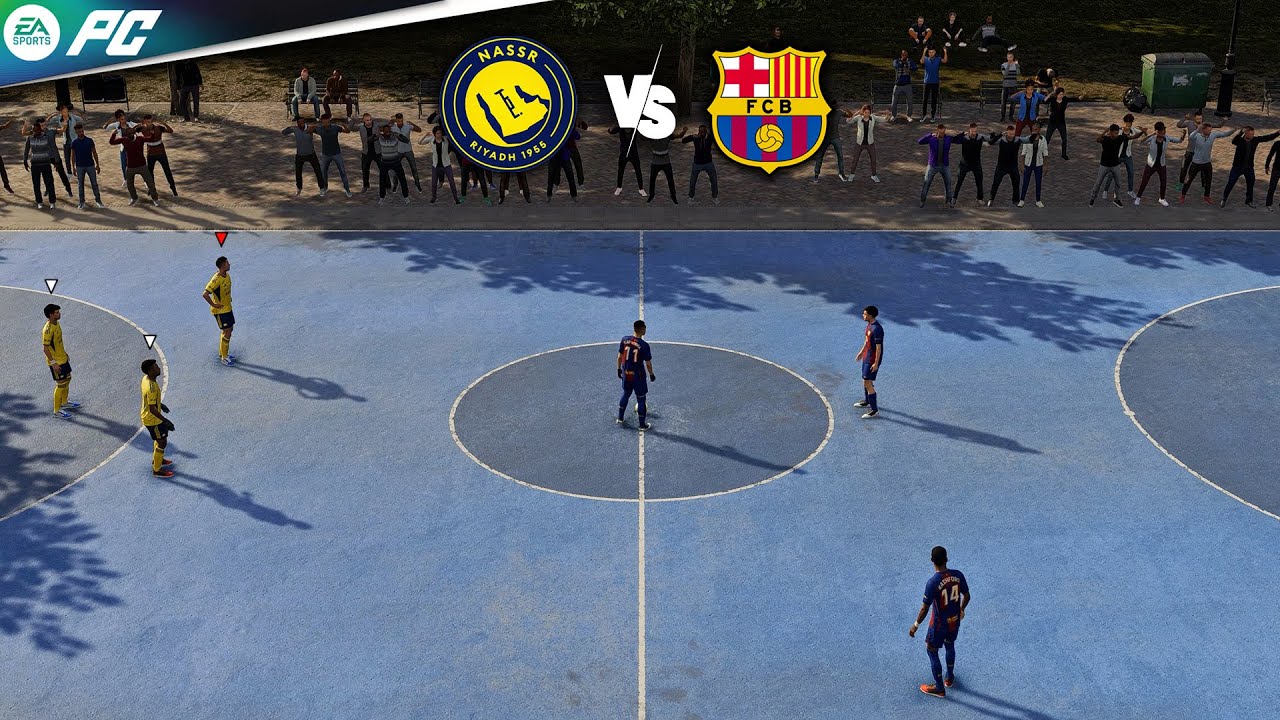 FIFA VOLTA 26 - AL NASSR VS BARCELONA - Ronaldo vs Raphinha - FINAL