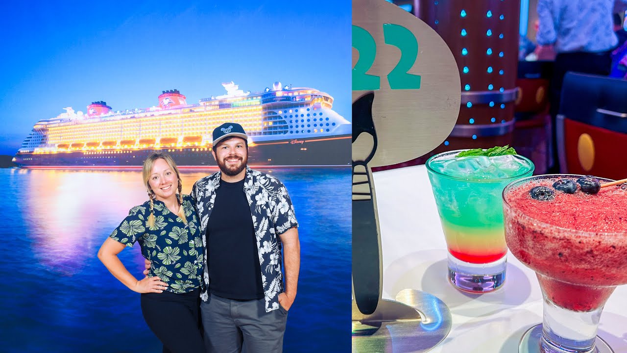 Disney Dream Cruise FINAL EVENING! Animator's Palate Dinner, Pink Champagne Bar, Characters!