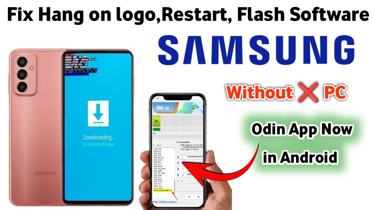 Fix Bricked Samsung Mobile Without PC | Flash Software in Samsung Mobile Without PC | Eros Flashtool
