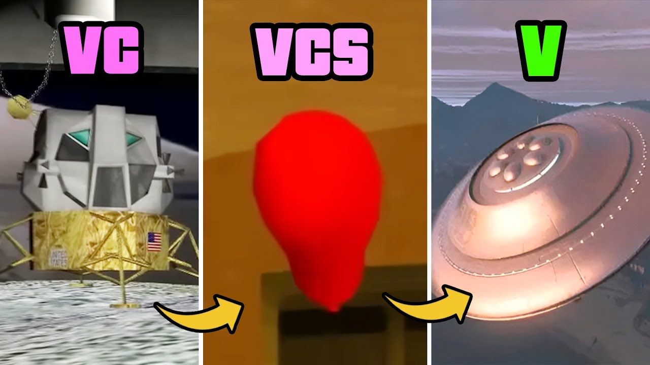 EASTER EGGS and SECRETS 7 In GTA Games (Evolution)