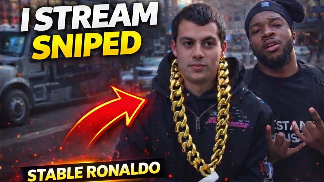I Stream Sniped StableRonaldo In New York City