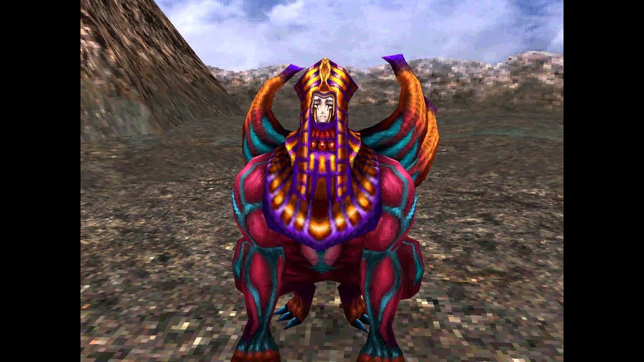 FF8 Enemy Control: Sphinxara vs Jelleye